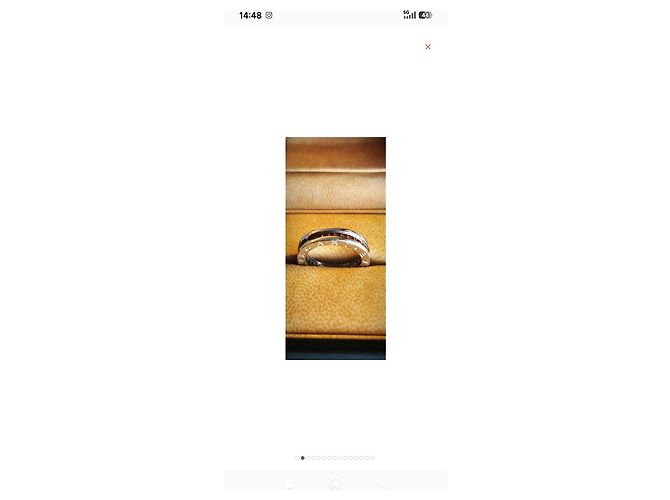 Bulgari B.zero1 Ring aus 18 kt Weißgold mit Citrinen · Größe 53 · Neu - Ansicht 3