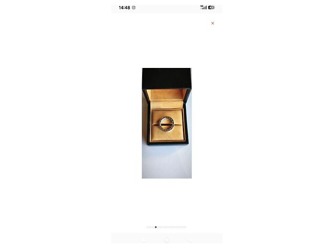 Bulgari B.zero1 Ring aus 18 kt Weißgold mit Citrinen · Größe 53 · Neu - Ansicht 5