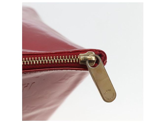 LOUIS VUITTON Borsa Bellevue PM Monogram Vernis Pomme D'amour M93583 Auth 163378 Rosso - vista 10