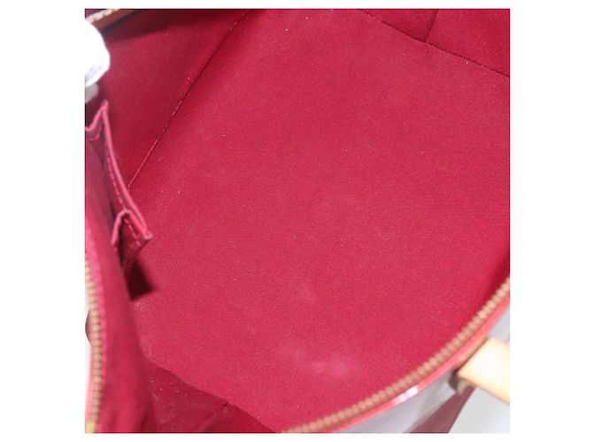LOUIS VUITTON Borsa Bellevue PM Monogram Vernis Pomme D'amour M93583 Auth 163378 Rosso - vista 11