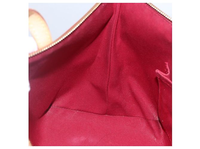 LOUIS VUITTON Borsa Bellevue PM Monogram Vernis Pomme D'amour M93583 Auth 163378 Rosso - vista 20