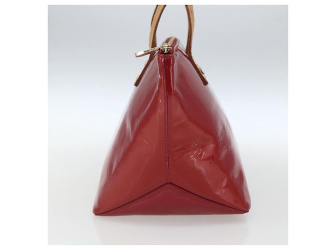 LOUIS VUITTON Borsa Bellevue PM Monogram Vernis Pomme D'amour M93583 Auth 163378 Rosso - vista 3
