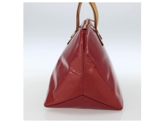 LOUIS VUITTON Borsa Bellevue PM Monogram Vernis Pomme D'amour M93583 Auth 163378 Rosso - vista 4
