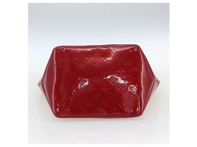 LOUIS VUITTON Borsa Bellevue PM Monogram Vernis Pomme D'amour M93583 Auth 163378 Rosso - vista 5