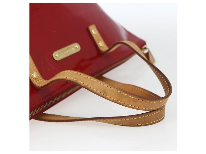 LOUIS VUITTON Borsa Bellevue PM Monogram Vernis Pomme D'amour M93583 Auth 163378 Rosso - vista 7