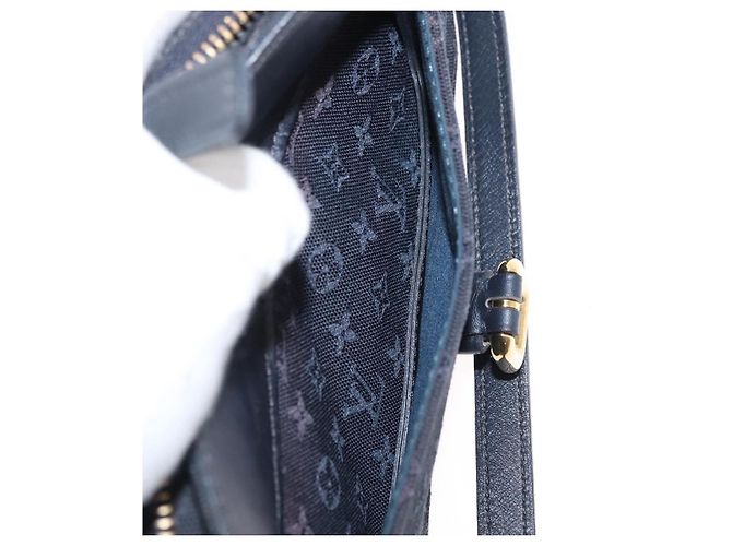 LOUIS VUITTON Borsa a Spalla Monogram Mini Juliet MM TST Blu M92418 Auth BA9477 - vista 21