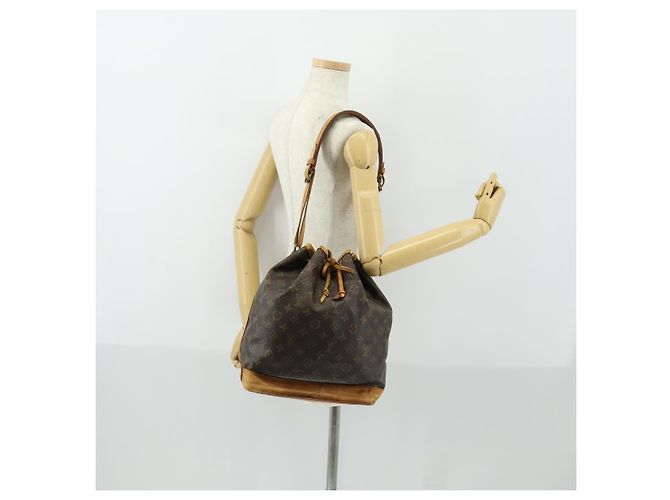 LOUIS VUITTON Borsa a Spalla Monogram Noe M42224 LV Auth 162355 Monogramma - vista 22