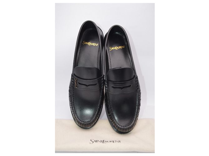 mocassini saint laurent donna 38.5 - vista 10