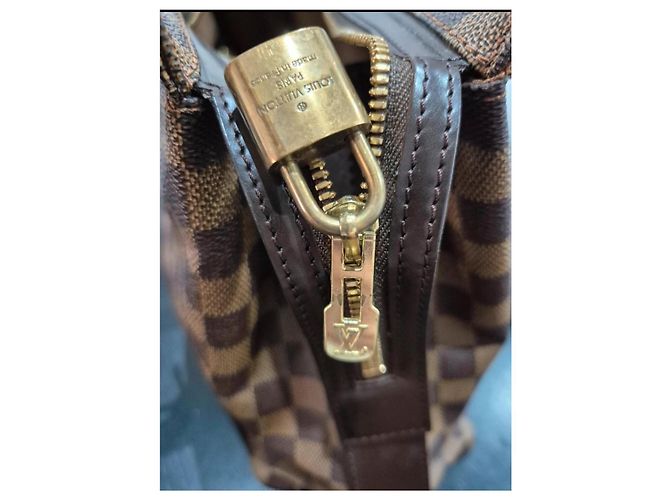 Chelsea Borsa a mano Louis Vuitton in pelle marrone scuro - vista 10