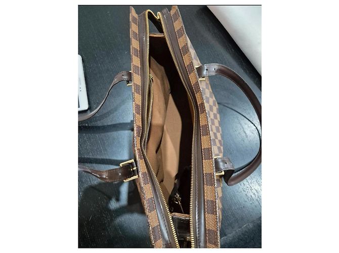 Chelsea Borsa a mano Louis Vuitton in pelle marrone scuro - vista 9