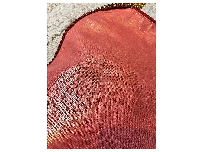 Stella Mc Cartney Borsa Falabella metallica rosa Stella McCartney - vista 6