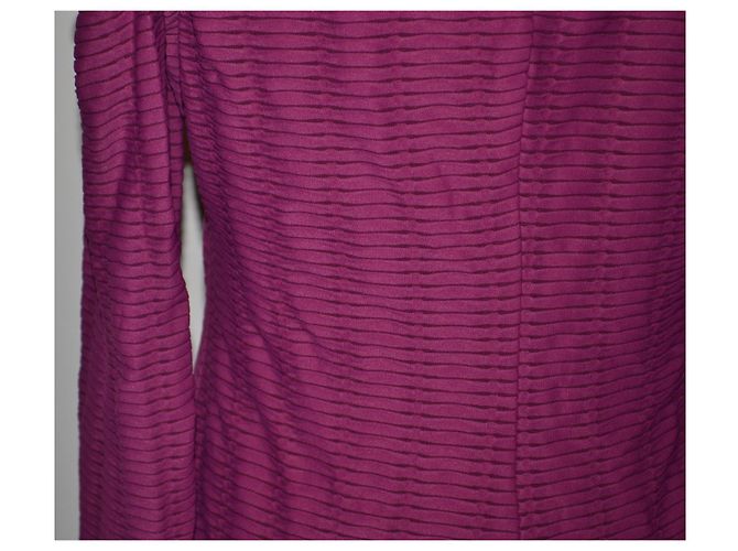 Abito Versace Jeans Couture con spalle scoperte viola scuro - vista 5