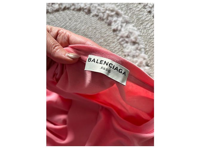Balenciaga Rosa Kleid Pink - Ansicht 9
