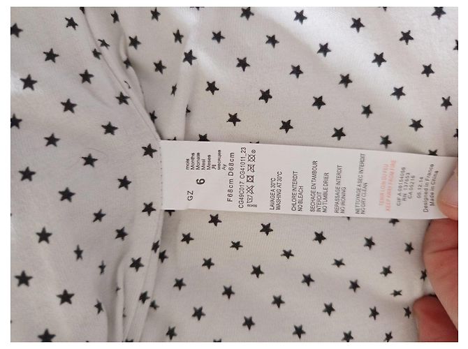 Catimini graue Steppjacke mit Sternen - Ansicht 10