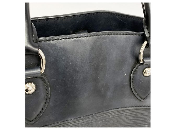 Borsa a mano Passy PM Epi di Louis Vuitton in Noir Nero - vista 7