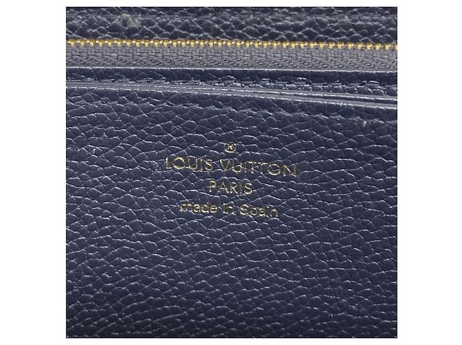 Portafoglio Zippy Monogram Empreinte Louis Vuitton Rosso - vista 4