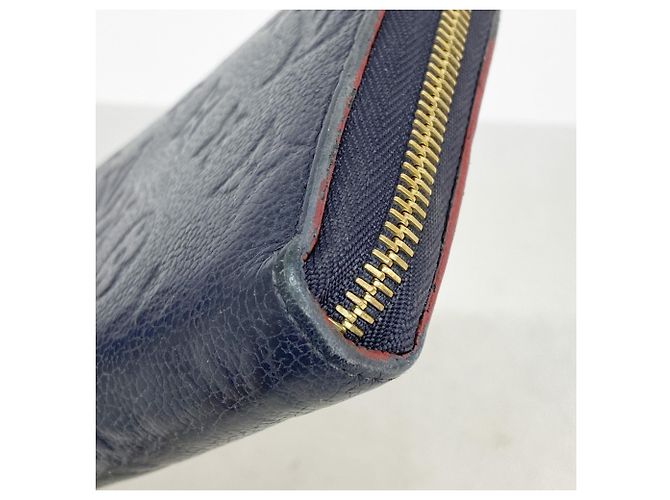 Portafoglio Zippy Monogram Empreinte Louis Vuitton Rosso - vista 7