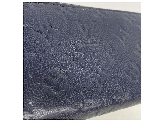 Portafoglio Zippy Monogram Empreinte Louis Vuitton Rosso - vista 9