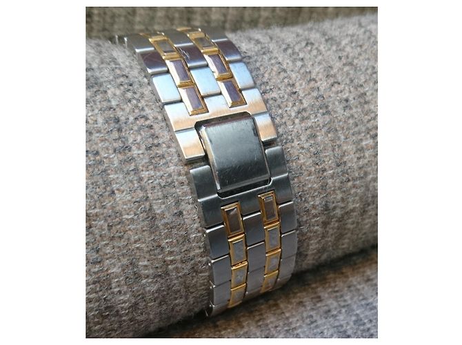 Relógio de quartzo Seiko Lassale ref. 8N25-6000 Prata Dourado - vista 10