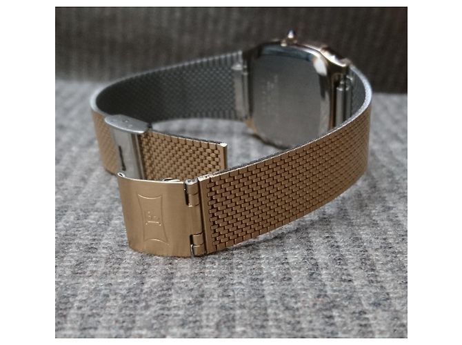 Autre Marque Klaeuse Quarz Uhr Ref. 286-124-003 Schweizer Uhrwerk Golden - Ansicht 10