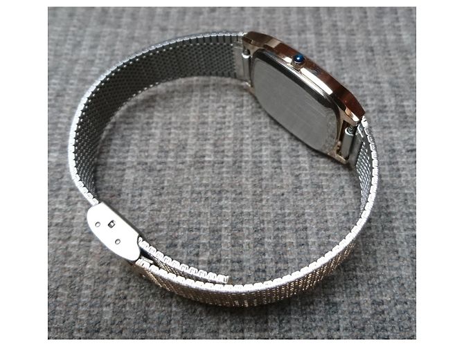 Autre Marque Klaeuse Quarz Uhr Ref. 286-124-003 Schweizer Uhrwerk Golden - Ansicht 8