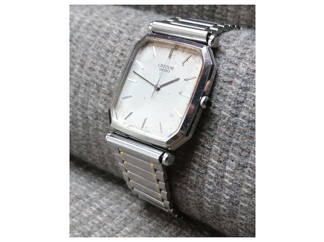Relógio de quartzo Seiko Credor ref. 5931-5310 Prata - vista 11
