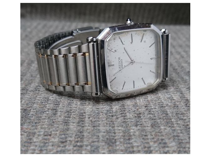 Relógio de quartzo Seiko Credor ref. 5931-5310 Prata - vista 12