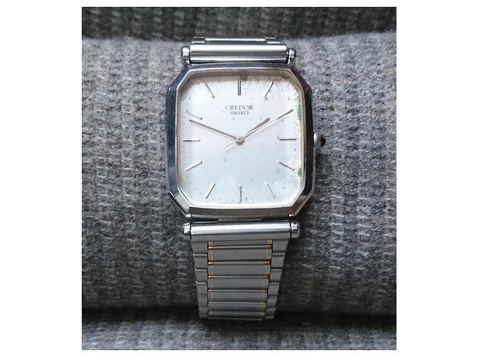 Relógio de quartzo Seiko Credor ref. 5931-5310 Prata - vista 2
