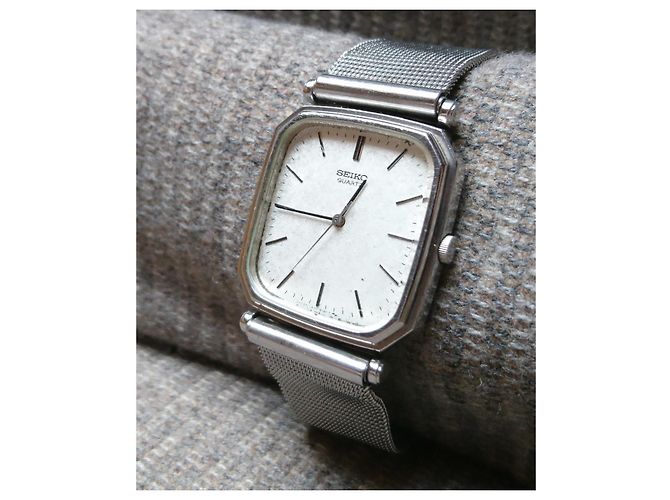 Relógio de quartzo Seiko Chariot ref. 7431-5130 Prata - vista 11