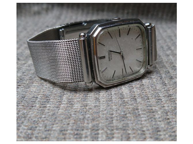 Relógio de quartzo Seiko Chariot ref. 7431-5130 Prata - vista 12