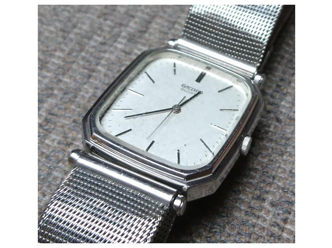 Relógio de quartzo Seiko Chariot ref. 7431-5130 Prata - vista 3