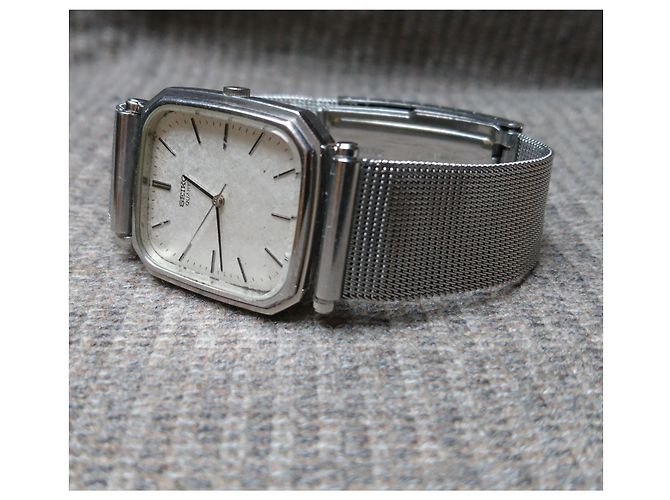 Relógio de quartzo Seiko Chariot ref. 7431-5130 Prata - vista 8