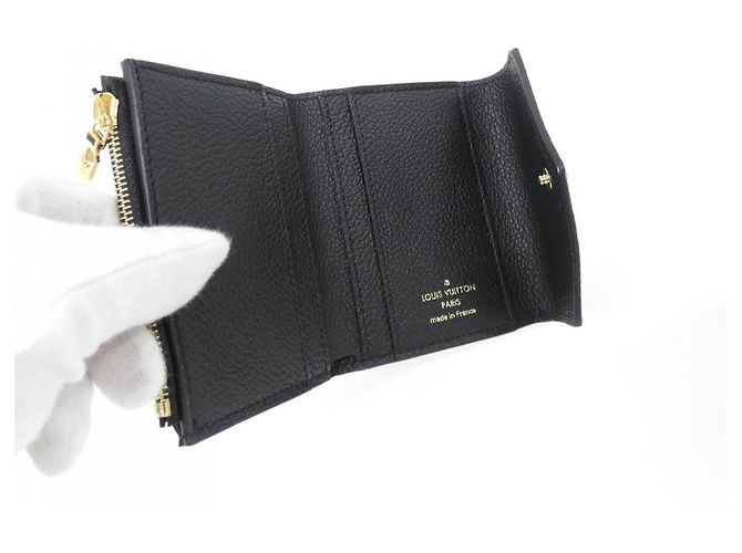 Louis Vuitton Monogram Empreinte Geldbörse Schwarz - Ansicht 5