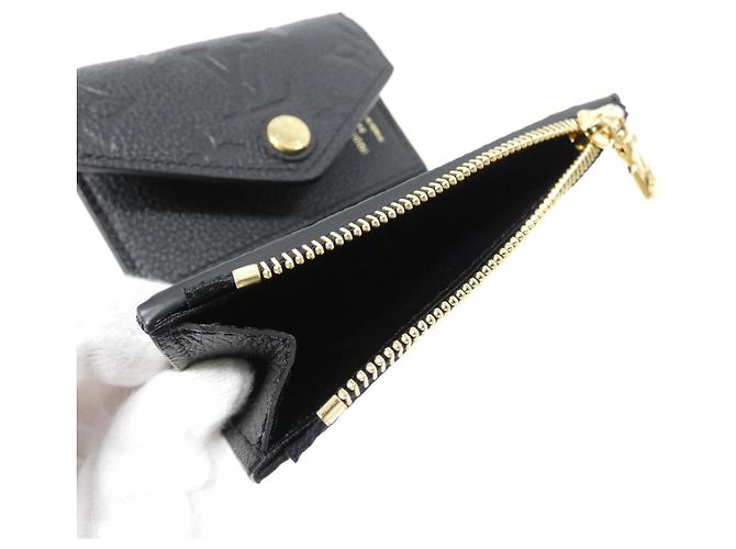 Louis Vuitton Monogram Empreinte Geldbörse Schwarz - Ansicht 7