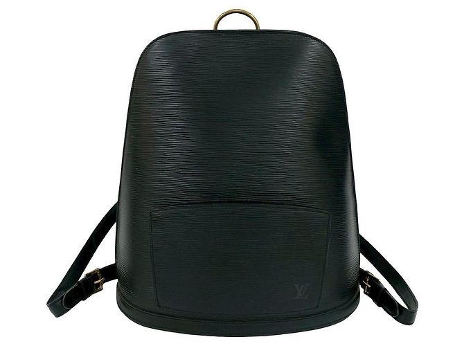Sac à dos en cuir Epi Louis Vuitton Noir - vue 2