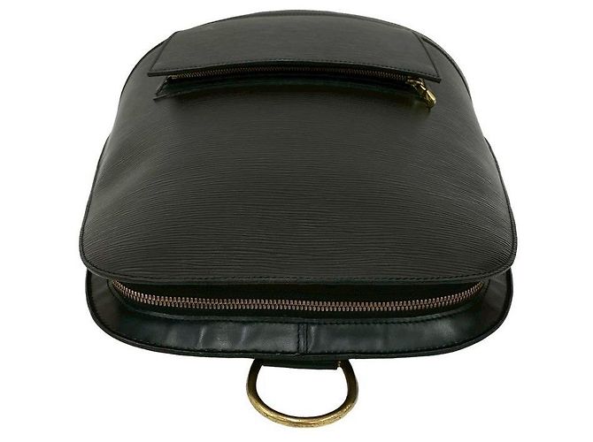 Sac à dos en cuir Epi Louis Vuitton Noir - vue 5