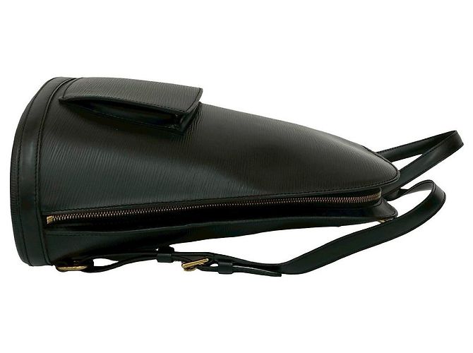 Sac à dos en cuir Epi Louis Vuitton Noir - vue 7
