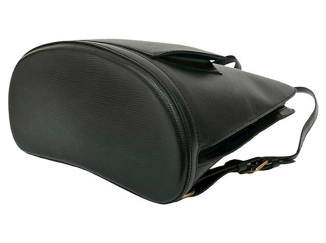 Sac à dos en cuir Epi Louis Vuitton Noir - vue 9