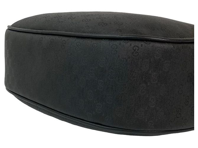 Borsa a Spalla in Pelle Micro GG di Gucci Nero - vista 9
