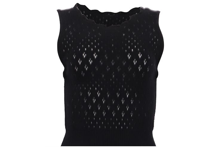Vestido Mini Maje en Algodón Negro - vista 2