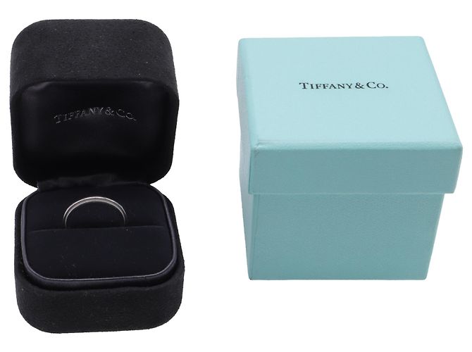 Anello Milgrain Tiffany Together in Argento Platino di Tiffany & Co. - vista 4
