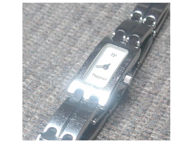 Emile Pequignet Quarz Uhr, Ref. 1375 Swiss Made Silber - Ansicht 3