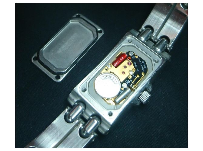Emile Pequignet Quarz Uhr, Ref. 1375 Swiss Made Silber - Ansicht 5
