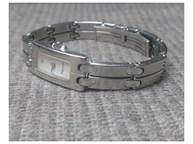 Emile Pequignet Quarz Uhr, Ref. 1375 Swiss Made Silber - Ansicht 8