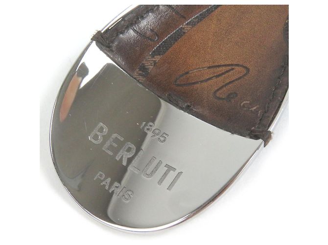 Autre Marque Caldaro in pelle Scritto Berluti Marrone - vista 5