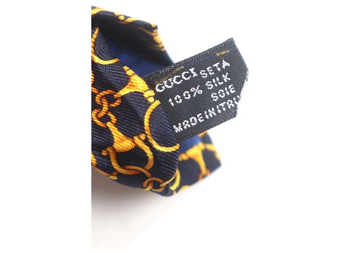 Gucci Silk Tie Blue - view 9