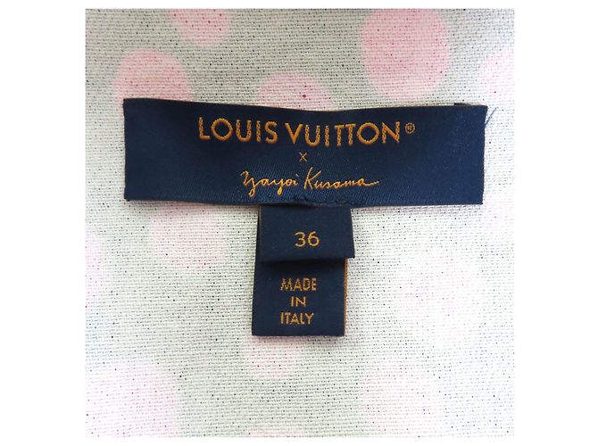 Louis Vuitton Yayoi Kusama Infinity Dot Ein Stück Schwarz Pink - Ansicht 9