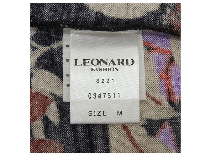 Autre Marque Stricktop mit Blumenmuster LEONARD FASHION Schwarz - Ansicht 6
