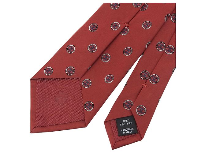 Timeless Chanel Krawatte Rot - Ansicht 4