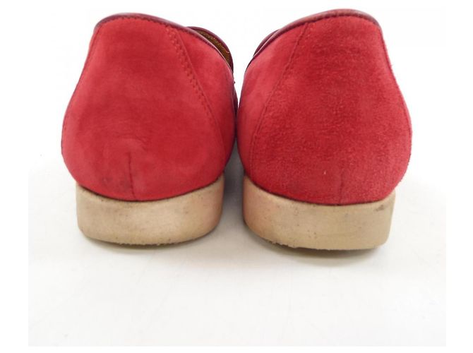 Autre Marque Ferrante Lederschuhe Rot - Ansicht 5